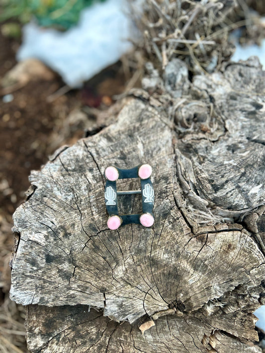 Pink Headstall Buckle